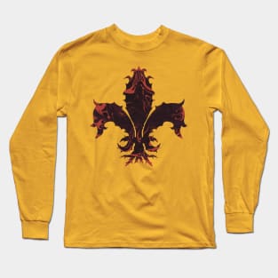 Fleur De Lis Long Sleeve T-Shirt